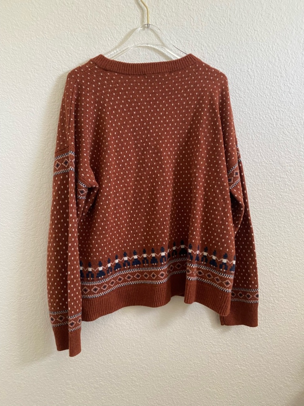 Madewell Woodside Wool Jacquard Pullover Sweater - Picture 5 of 5